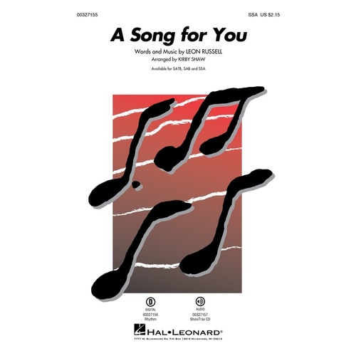 A Song For You SSA