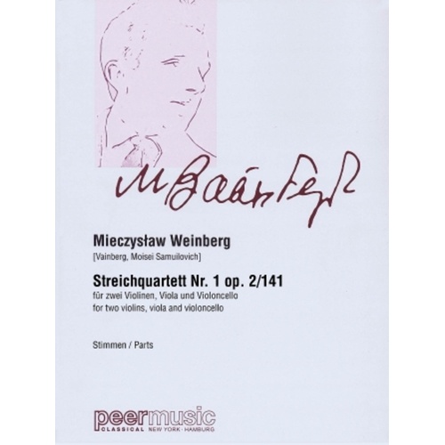 Weinberg - String Quartet No 1 Parts