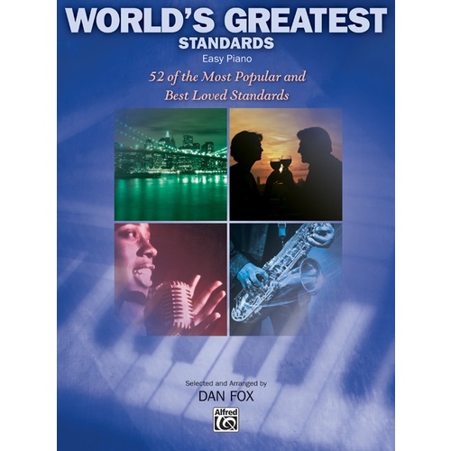 World's Greatest Standards for Easy Piano Sheet Music