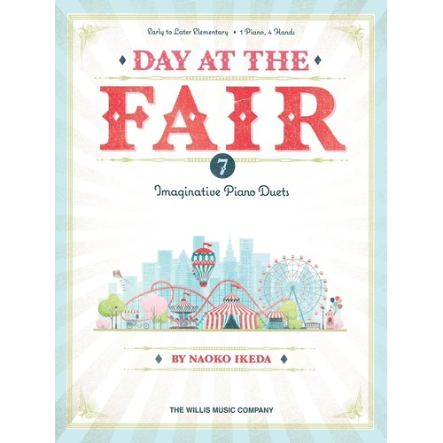 IKEDA Day at the Fair: 7 Imaginative Piano Duets, 24 Pages