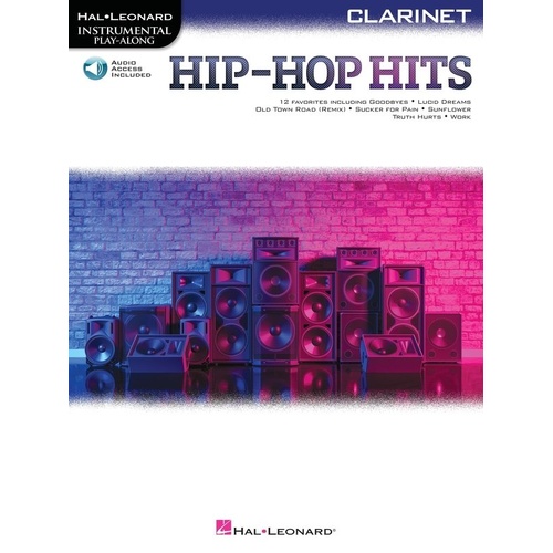 Hip-Hop Hits for Clarinet - Instrumental Play-Along Collection with Audio Access