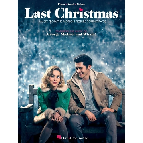 Last Christmas Movie Soundtrack PVG Songbook for Piano, Vocal & Guitar with 14 George Michael and Wham! Tracks