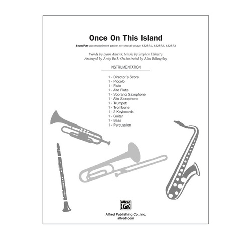 Once On This Island Choral Medley Soundpax Parts