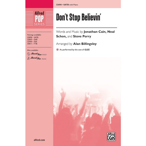 Don't Stop Believin SATB