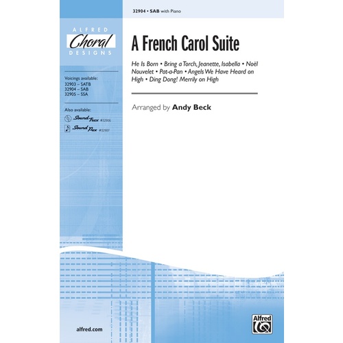 A French Carol Suite SAB Choral Sheet Music