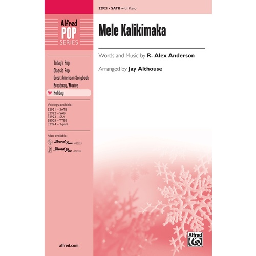 Mele Kalikimaka SATB