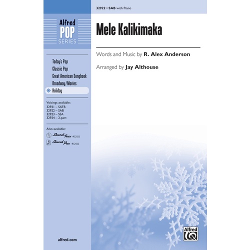 Mele Kalikimaka SAB