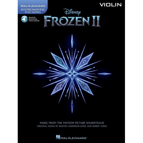 Frozen II for Violin Book with Audio Access