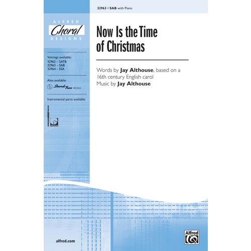 Now Is The Time For Christmas SAB