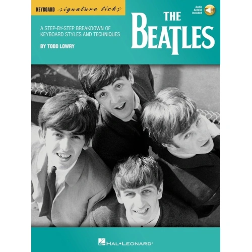The Beatles Keyboard Signature Licks Book