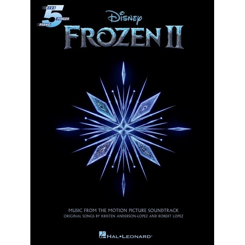 Frozen II Five-Finger Piano Songbook