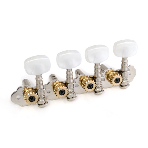 Van Gent Nickel Mandolin Machines with Pearl Buttons - 4+4 Configuration