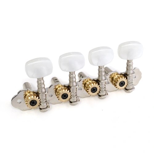 Van Gent Nickel Mandolin Machines with Pearl Buttons - 4+4 Configuration