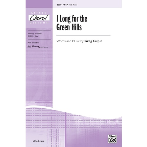 I Long For The Green Hills SSA