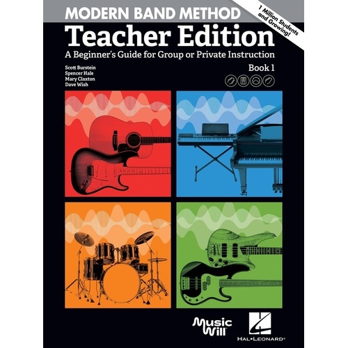 Modern Band Method Teacher Edition Book 1 by Hal Leonard
