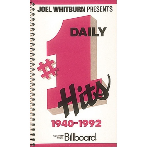 Daily No 1 Hits 1940-1992 (Book)