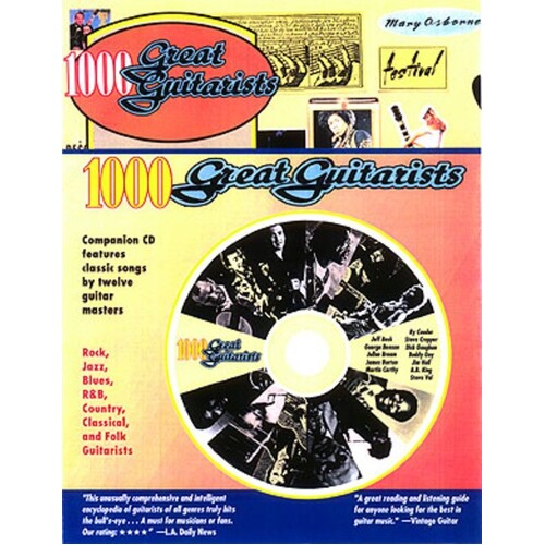 Great Guitarists 1000 Book/CD Guitar 