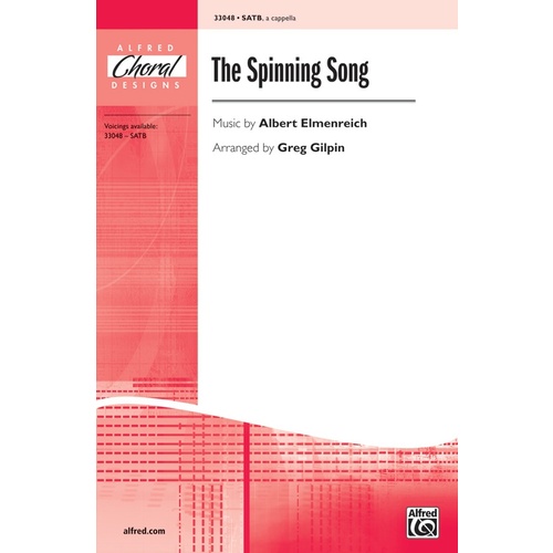 Spinning Song SATB Choral Sheet Music