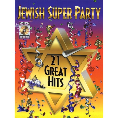 Jewish Super Party Songbook (Softcover Book/CD)