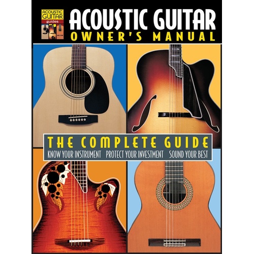 Acoustic Guitar Owners Manual (Softcover Book)