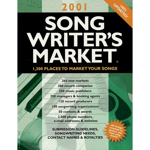 2001 Songwriters Market Ref: 330899