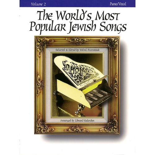 Worlds Most Popular Jewish Songs Book 2 (Softcover Book)