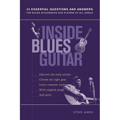 Inside Blues Guitar 50 Q and A (Softcover Book)