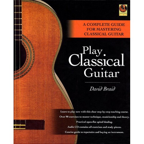 Play Classical Guitar Book/CD (Hardcover Book/CD)