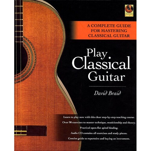Play Classical Guitar Book/CD (Hardcover Book/CD)