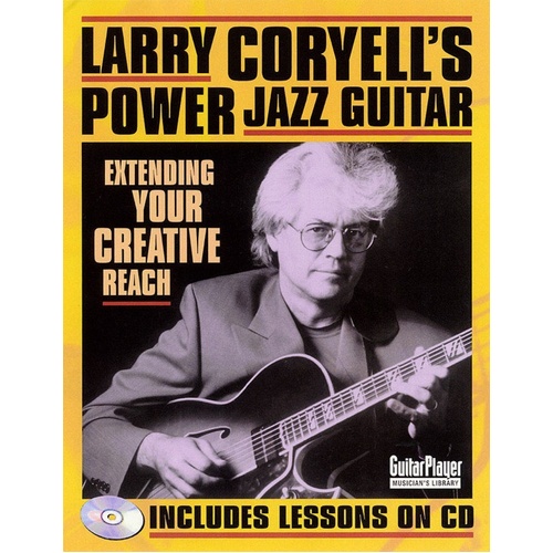 Larry Coryells Power Jazz Guitar Book/CD (Softcover Book/CD)