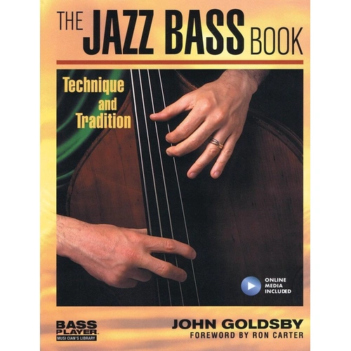 The Jazz Bass Book by Backbeat Books - 228 Pages, Double Bass Guide, Online Audio Included