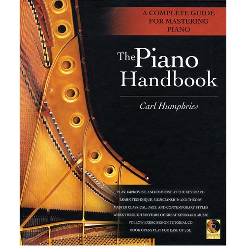 Piano Handbook Hardback Spiral Book/CD (Softcover Book/CD)