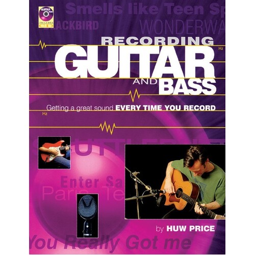 Recording Guitar and Bass Book/CD (Softcover Book/CD)