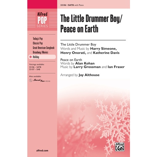 Little Drummer Boy / Peace On Earth SATB