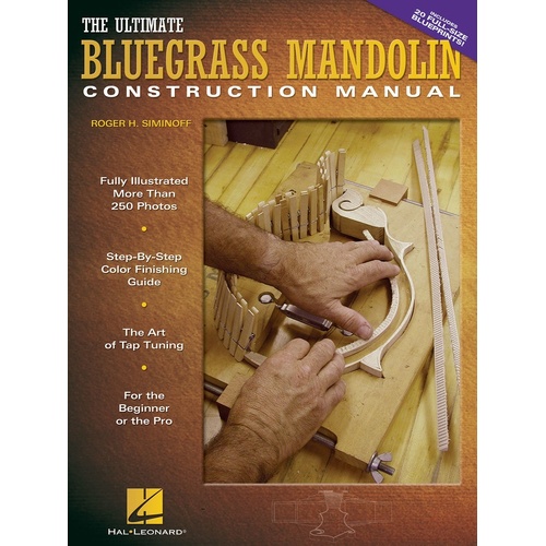 Ultimate Bluegrass Mandolin Construction (Softcover Book)