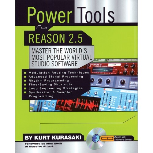 Power Tools For Reason 2.5 (Softcover Book/MIDI Disk)