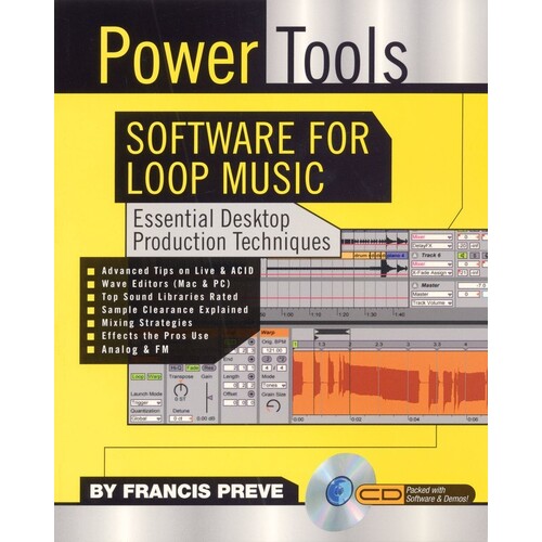 Power Tools Software For Loop Music (Softcover Book/MIDI Disk)