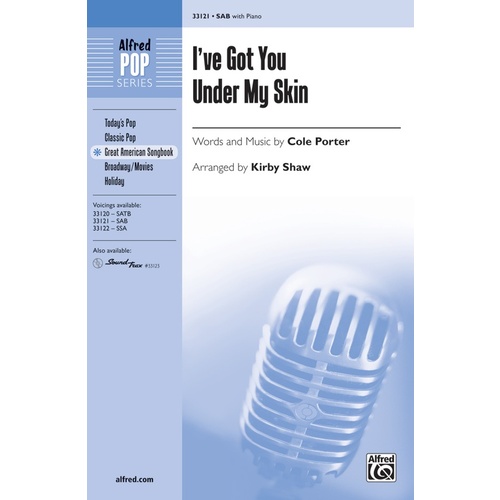 I'Ve Got You Under My Skin SAB