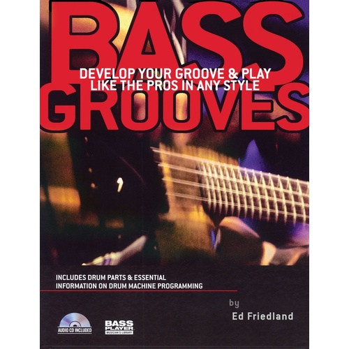 Bass Grooves Book/CD (Softcover Book/CD)