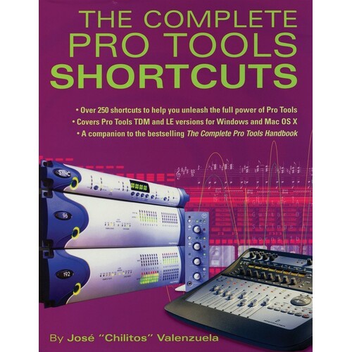 Complete Pro Tools Shortcuts