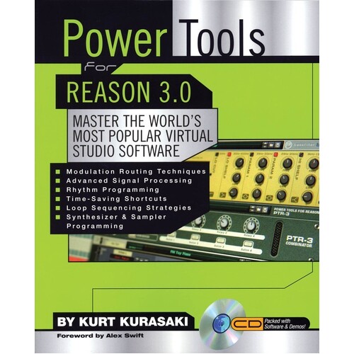 Power Tools For Reason 3.0 Book/CD Rom (Softcover Book/MIDI Disk)