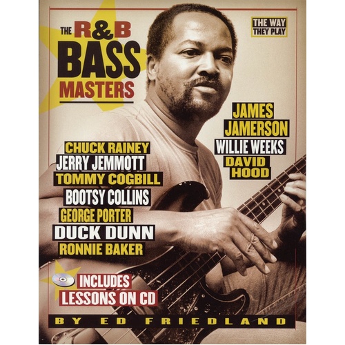 R&B Bass Masters The Way They Play Book/CD (Softcover Book/CD)