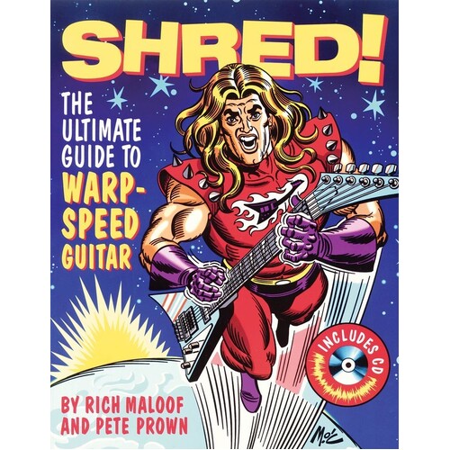Shred Ultimate Guide To Warp Speed Guitar Book/CD (Softcover Book/CD)