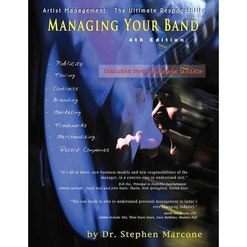 Managing Your Band 4th Edition (Softcover Book)