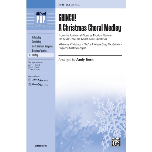 Grinch! A Christmas Choral Melody SAB