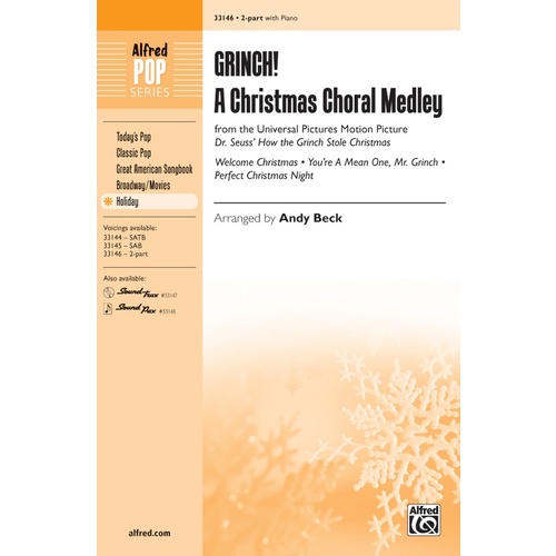 Grinch! A Christmas Choral Melody 2 Part