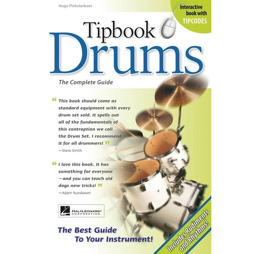 Tipbook Drums 2nd Edition 6x9 Reference Guide by Hal Leonard