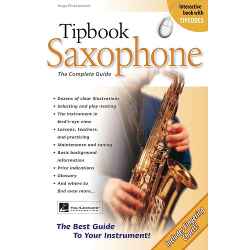 Tipbook Saxophone 2nd Ed 6X9 (Softcover Book)