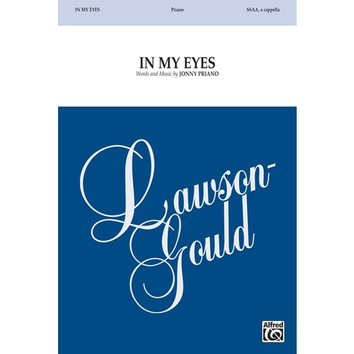In My Eyes SSAA