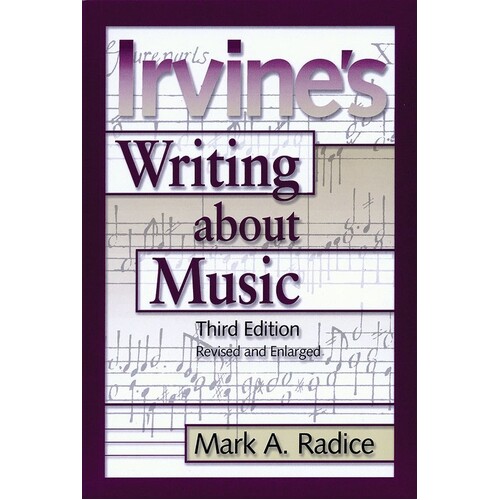 Irvines Writing About Music (Softcover Book)